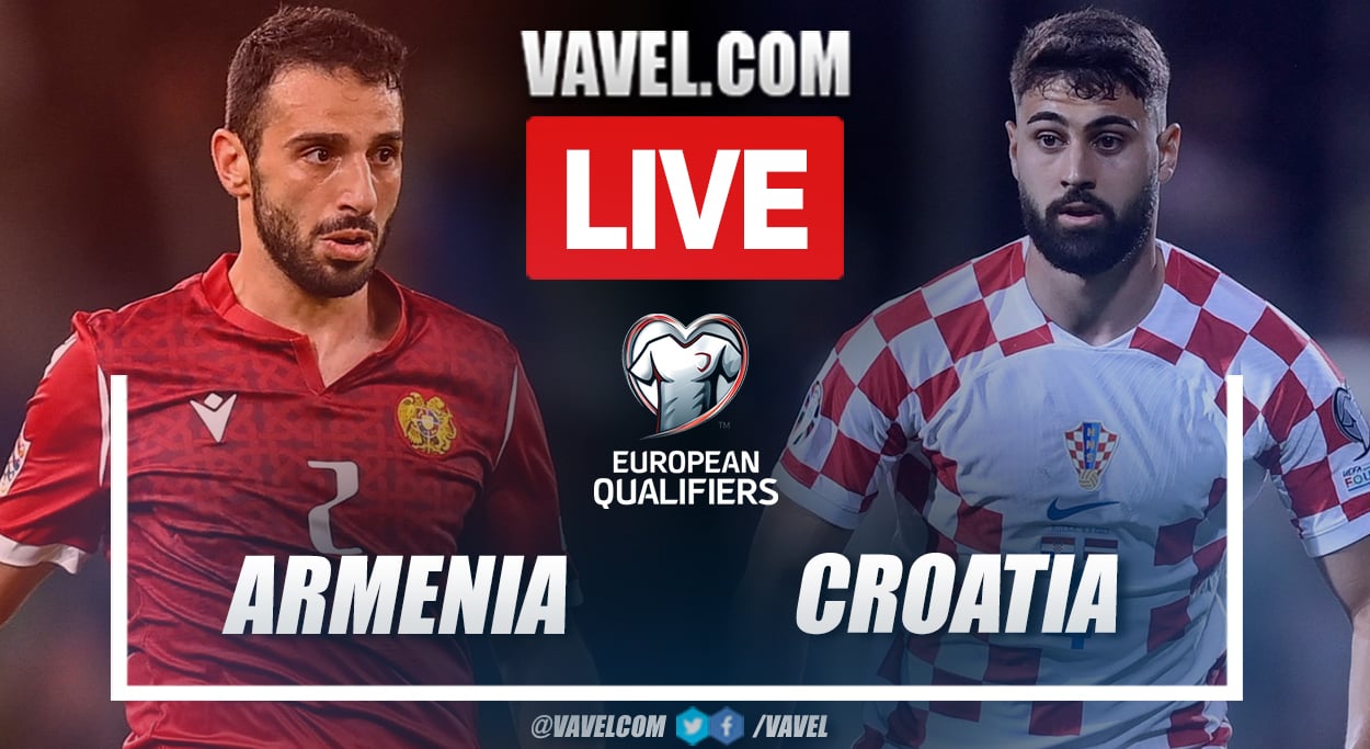 Highlights and goal Armenia 0-1 Croatia in UEFA Euro 2024 Qualifiers 09/11/2023