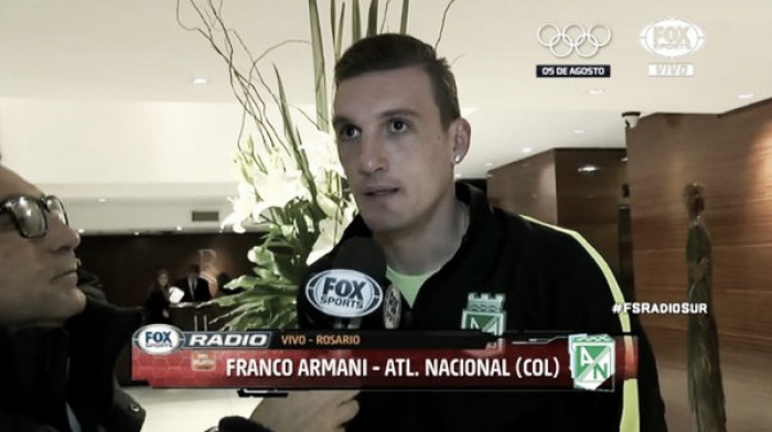Franco Armani: "Lo de River fueron rumores, mi cabeza está en Nacional"