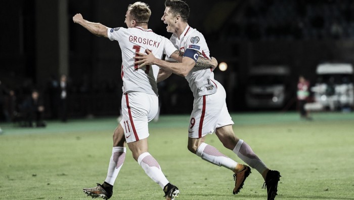 Qualificazioni Russia 2018 - Vita facile per la Polonia, goleada in Armenia (1-6)
