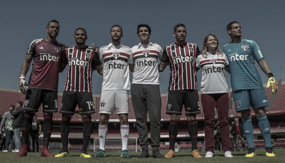 São Paulo apresenta novos uniformes produzidos pela Adidas