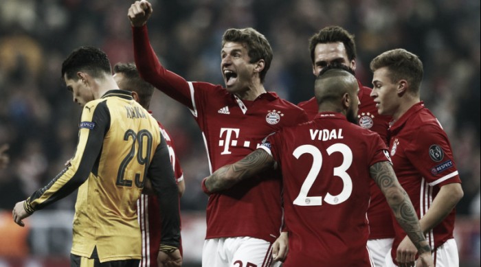 Champions League: l'Arsenal cerca il miracolo contro il Bayern Monaco