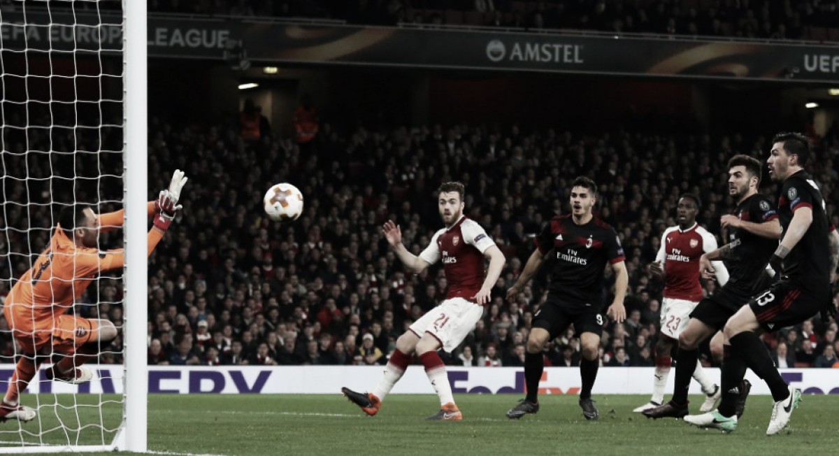 El Arsenal gana el enfrentamiento de 'grandes' de la Europa League