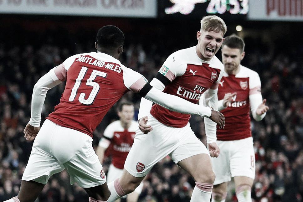 El Arsenal pasa a la siguiente ronda de la Carabao Cup