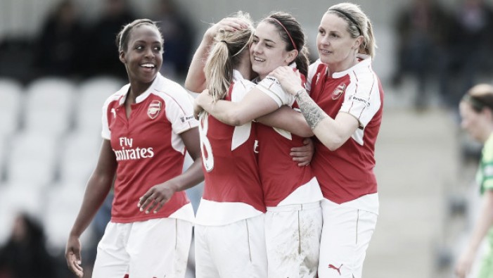 Arsenal Ladies 7-0 Sunderland Ladies: Stunning second half sees Gunners head to Wembley