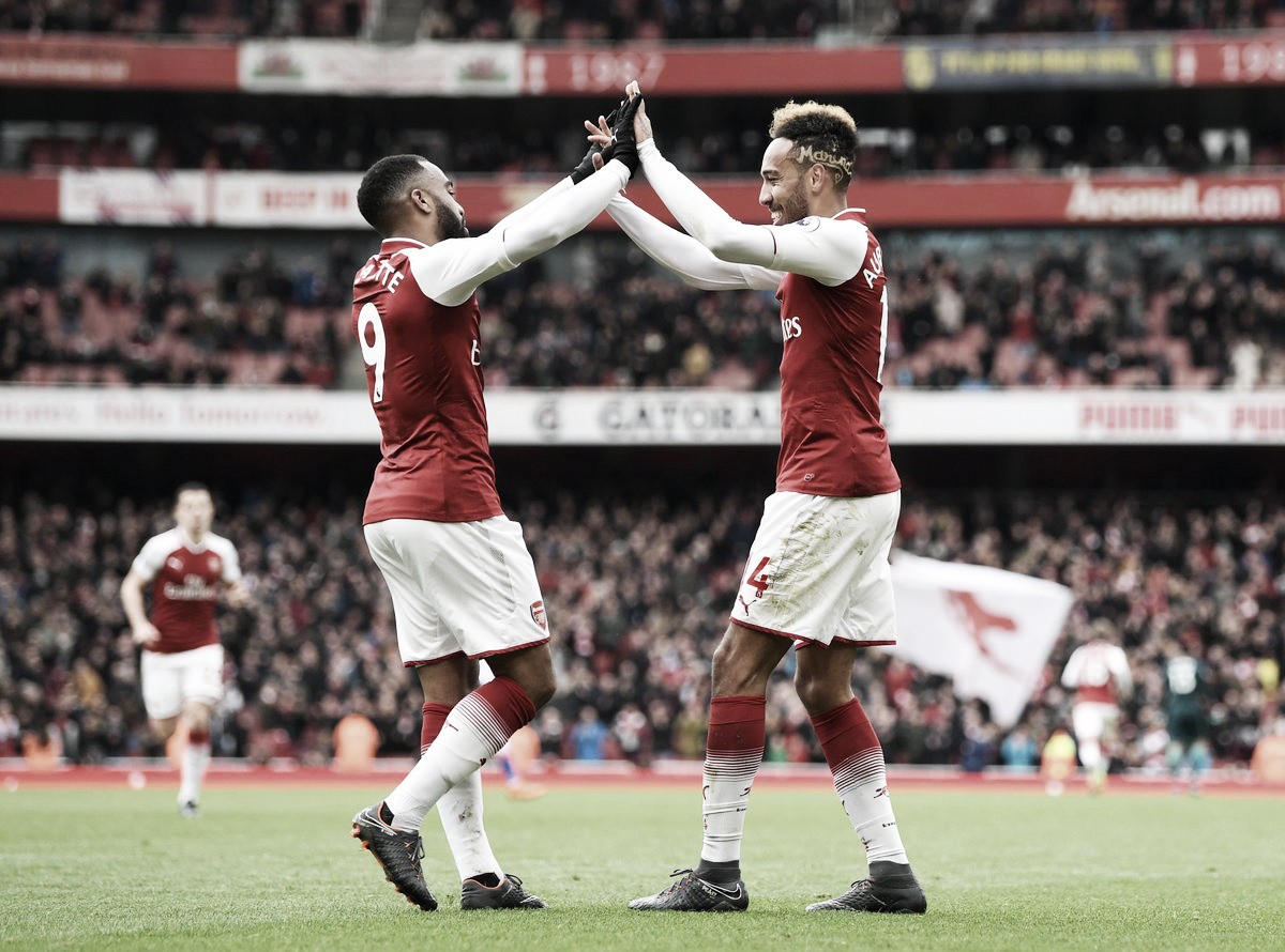 El Arsenal junta por primera vez a los cuatro magníficos