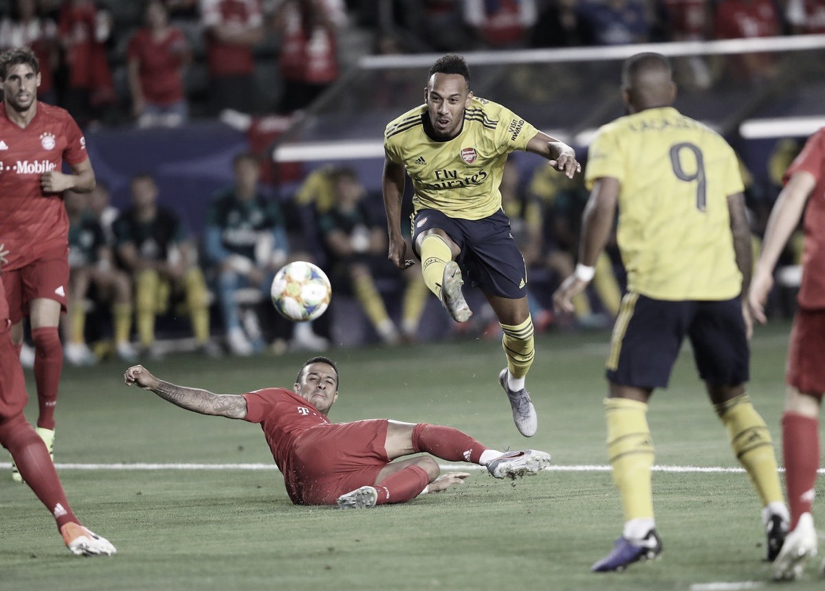 Nketiah
le da el triunfo al Arsenal frente al Bayern