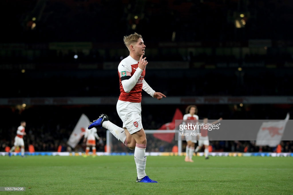Arsenal 2-1 Blackpool: Both sides reduced to ten men as Gunners scrape through in Carabao Cup