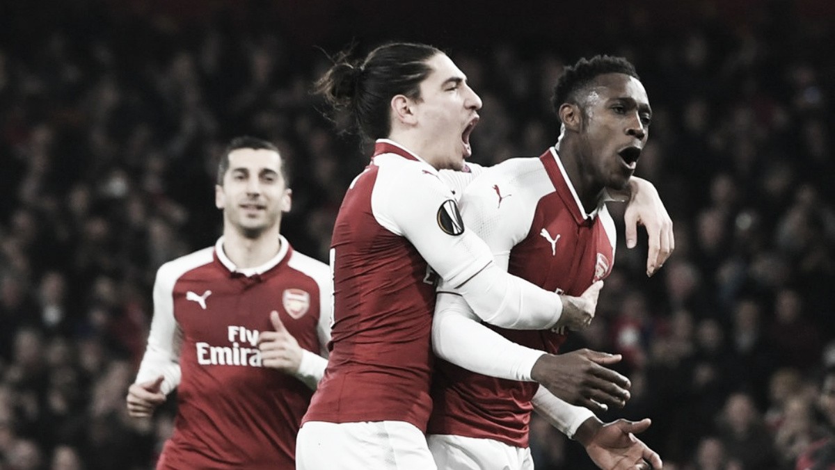Sai zica! Arsenal vence Milan de virada e se classifica às quartas da Europa League Sai zica! Arsenal vence Milan de virada e se classifica às quartas da Europa League