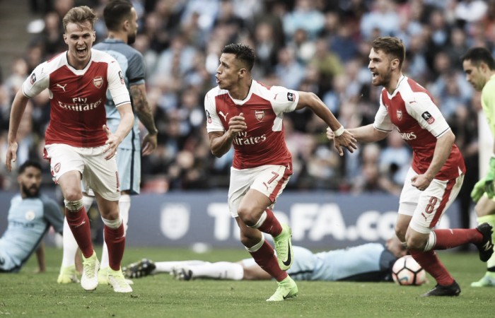 Fa Cup - Il solito Sanchez condanna il City nel supplementare: Arsenal in finale (2-1)
