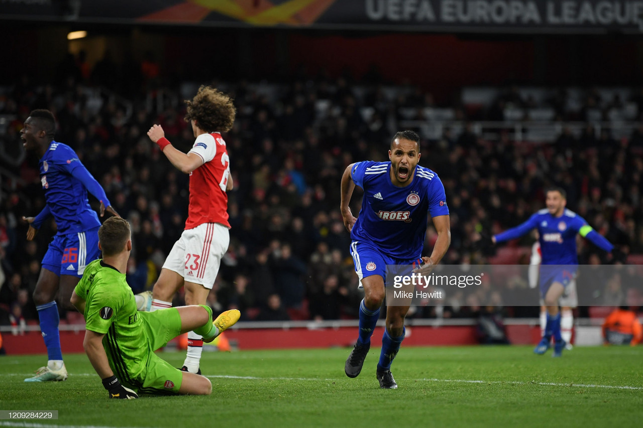 Olympiacos vs discount arsenal live streaming