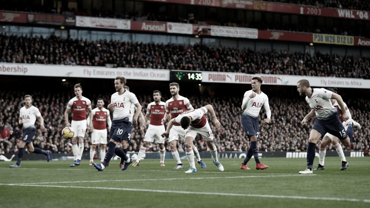 Goals and Highlights: Arsenal 2-2 Tottenham 2019 Premier League