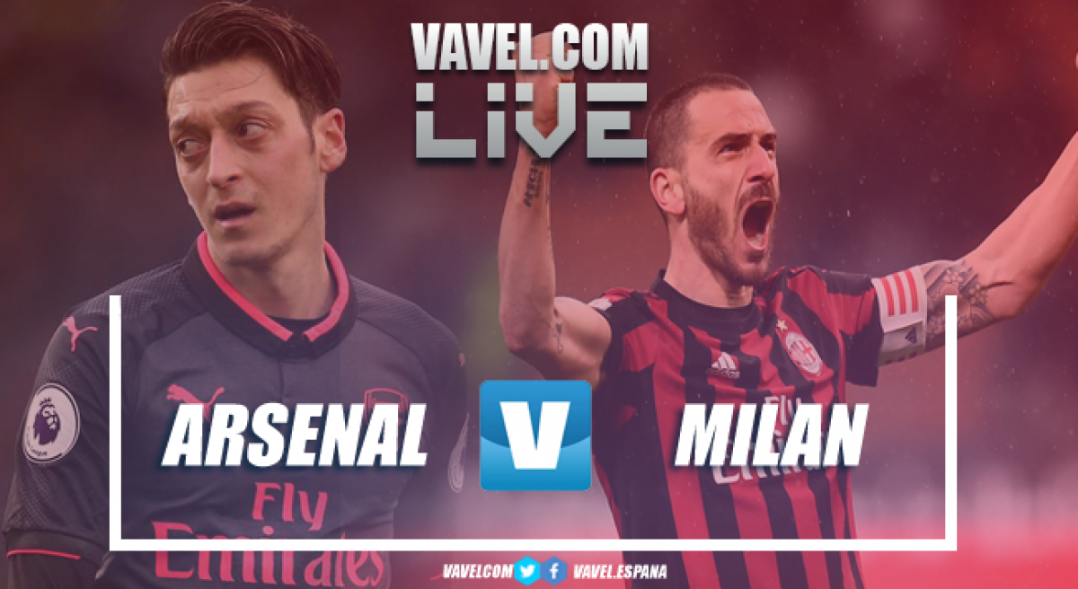 Arsenal - Milan in diretta, LIVE Europa League 2017/18 (3-1): Gunners avanti, rossoneri eliminati