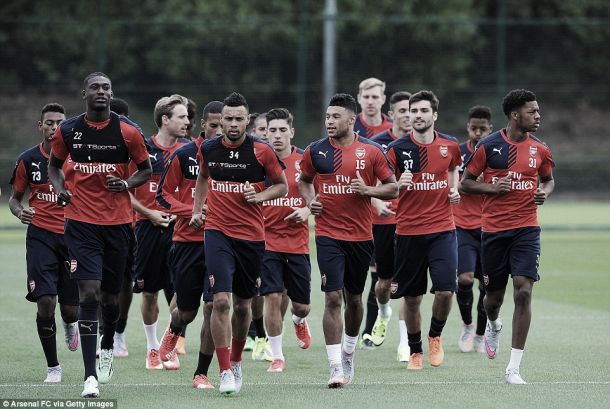 Arsenal begin pre-season training