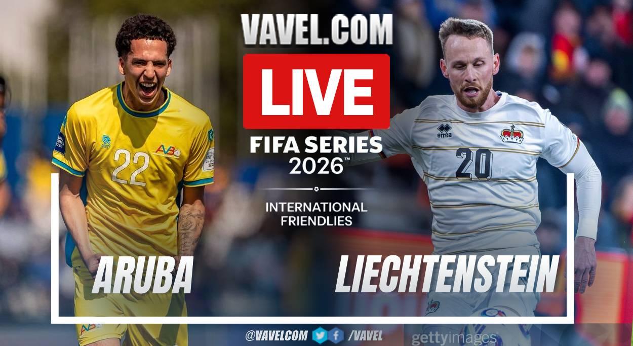 Aruba vs Liechtenstein LIVE Score Updates CONCACAF Series Match