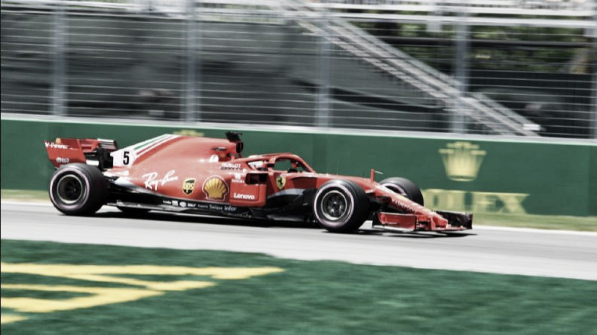 Sebastian Vettel: "El coche es cada vez más rápido"