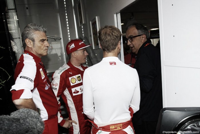 Sergio Marchionne quiere ver a Ferrari en lo más alto Sergio Marchionne quiere ver a Ferrari en lo más alto