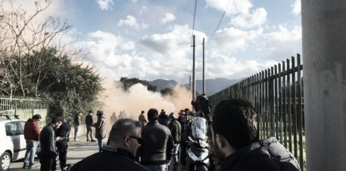 Palermo, continua la contestazione dei tifosi