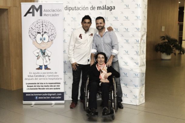La Fundación Málaga CF, reconocida por la Asociación Mercader