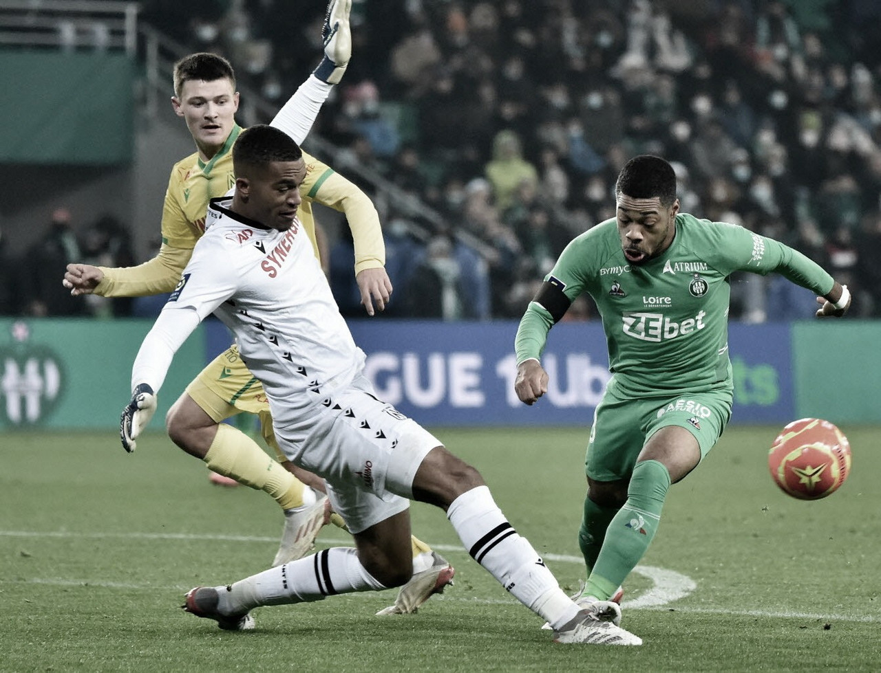 Via-crúcis do Saint-Étienne: derrotado pelo Nantes e isolado no último lugar da Ligue 1