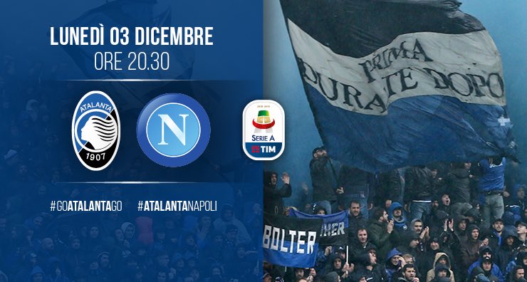 Atalanta-Napoli in diretta, Live Serie A 2018/2019 (1-2): Milik nel finale decide la gara!