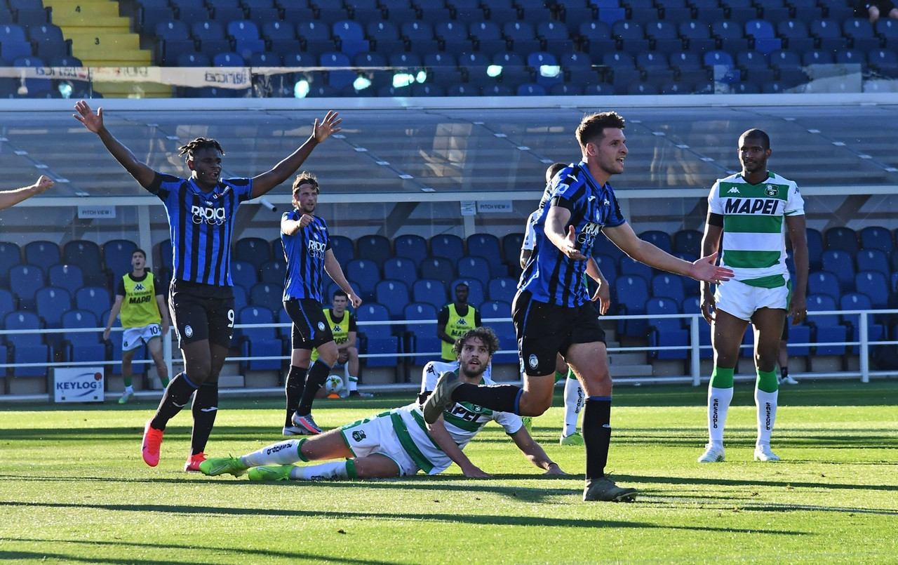 L'Atalanta schianta il Sassuolo: 4-1 al Gewiss Stadium
