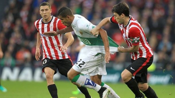 Athletic 1-2 Elche: Escriba's side climb off of bottom of the table