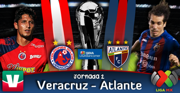 Resultado Veracruz - Atlante en Liga MX 2014 (2-1)