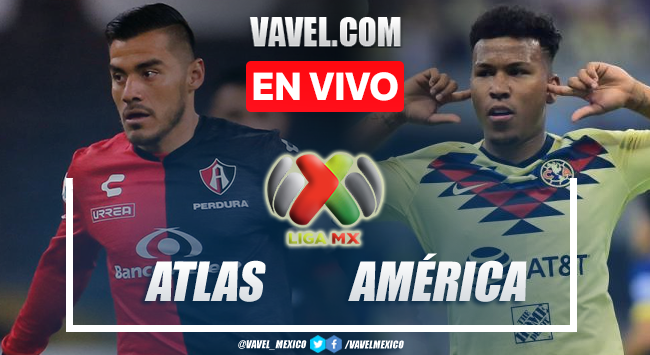 Goles y resumen del Atlas 2-2 América en Liga MX