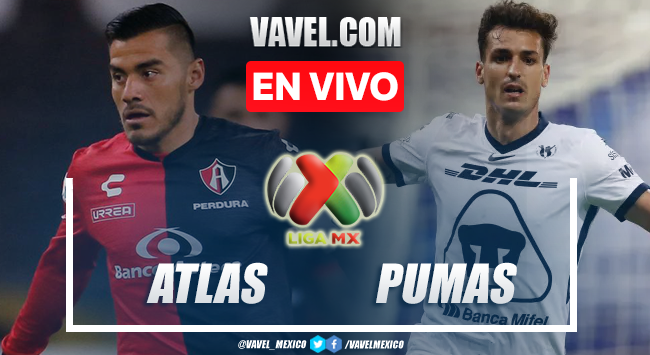 Resumen del Atlas 0-0 Pumas en Liga MX 2022