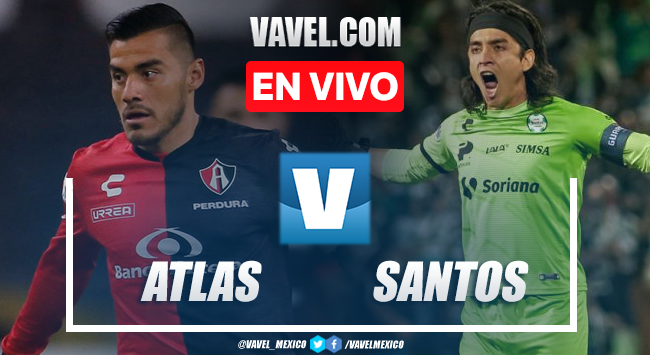 Resumen del Atlas 0-0 Santos en Copa SKY 2022