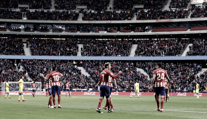 Atlético de Madrid - U.D Las Palmas: puntuaciones Atlético de Madrid, 21ª jornada del Campeonato Nacional de Liga