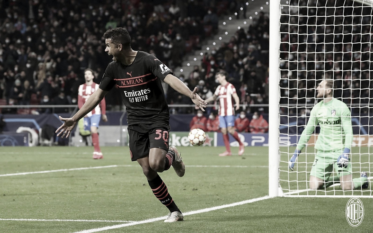 Milan vence Atlético de Madrid fora de casa no fim e aumentam chances de classificação às oitavas