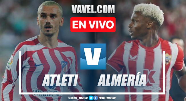 Goles y resumen del Atlético de Madrid 2-1 Almería en LaLiga