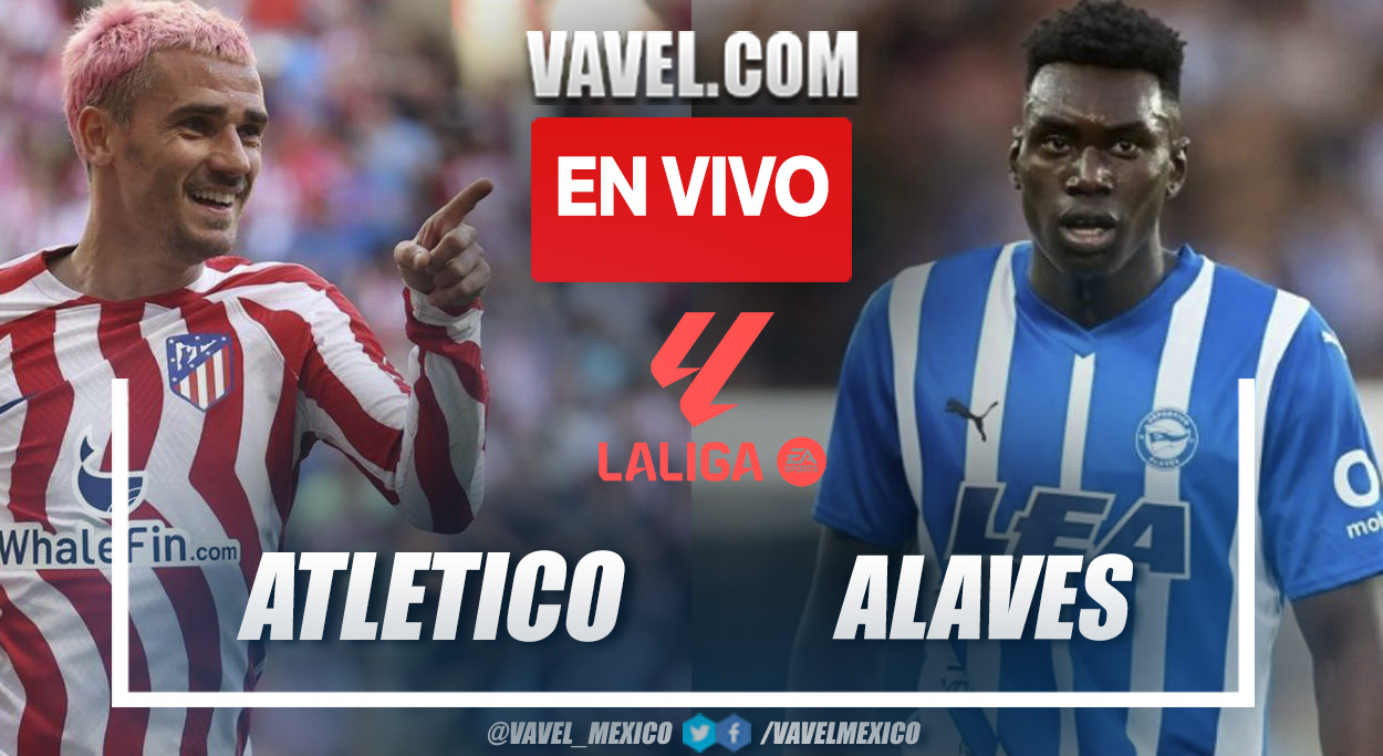 Resumen y goles del Atlético de Madrid 2-1 Alavés en LaLiga