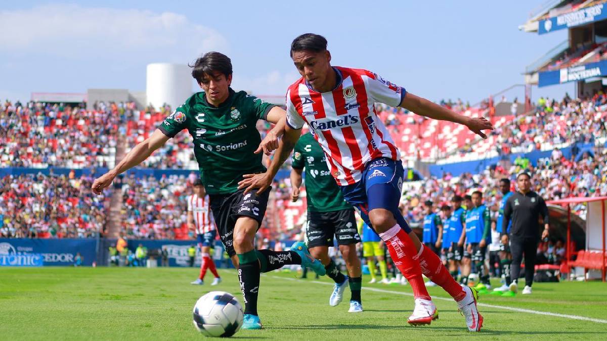 Goles y resumen del San Luis 0-2 Santos en Liga MX 2023