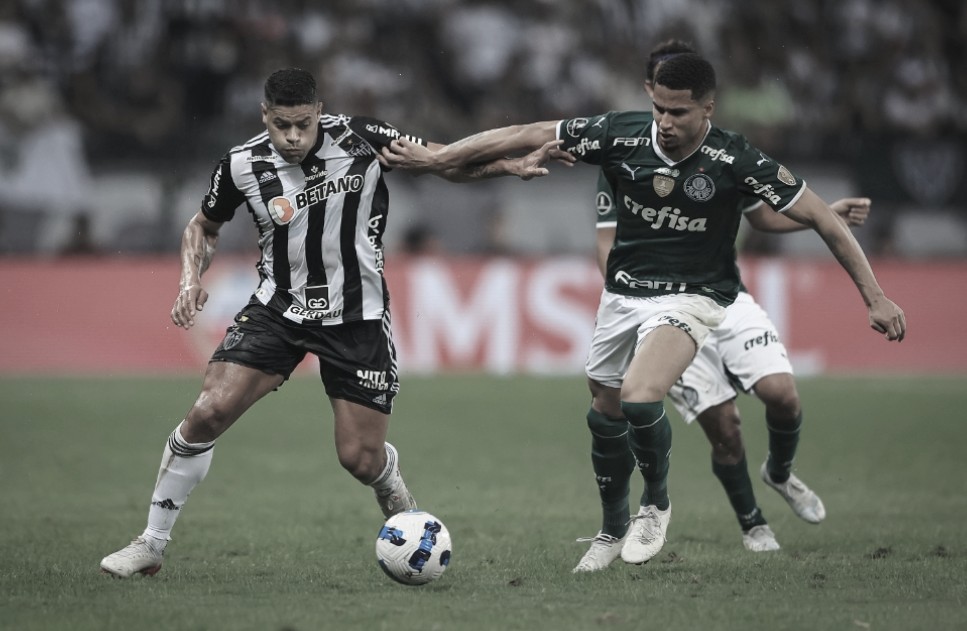 Atlético-MG abre vantagem, mas Palmeiras empata nos acréscimos pela Libertadores