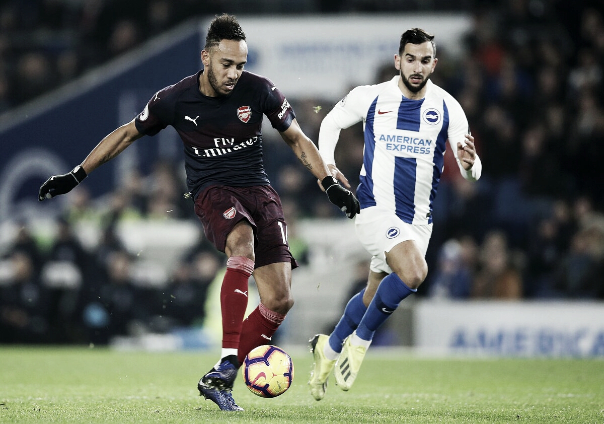No Boxing Day, Arsenal sai na frente, mas cede empate para Brighton No Boxing Day, Arsenal sai na frente, mas cede empate para Brighton