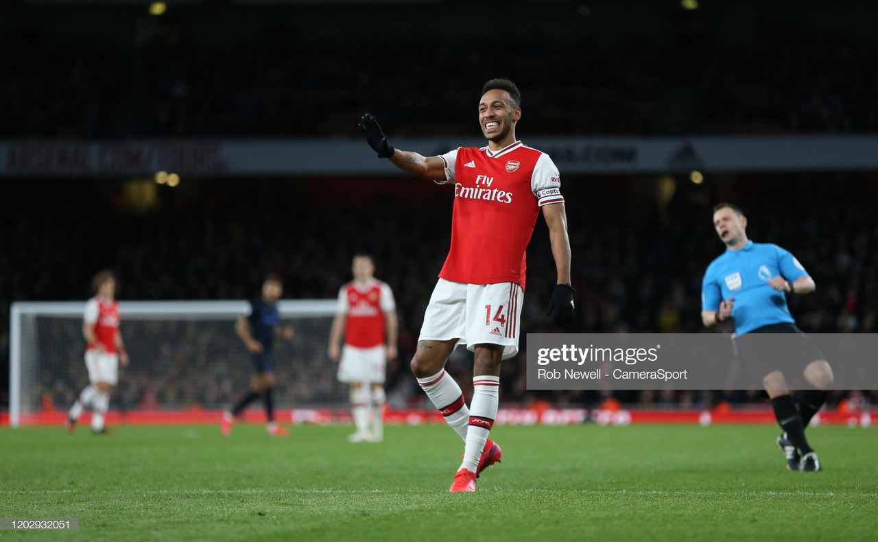 Arsenal boss Arteta hits back at Aubameyang critics