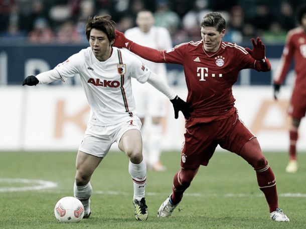 Resultado Augsburgo - Bayern de Múnich en la Bundesliga 2014 (1-0)