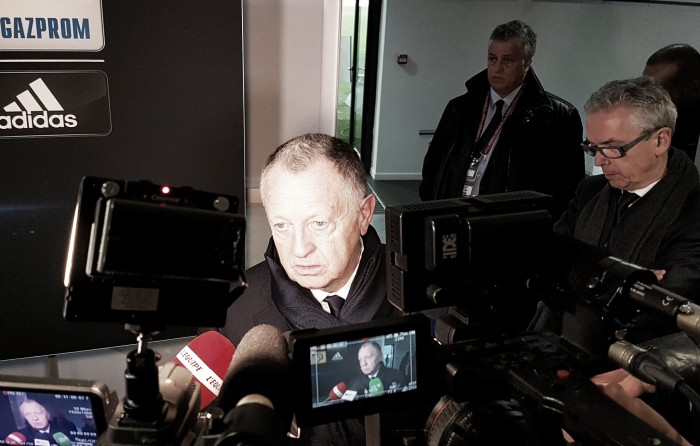 Presidente do Lyon minimiza eliminação na Champions e quer final da Europa League