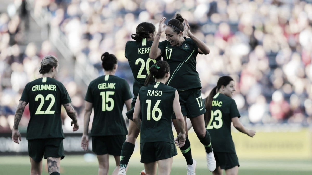 Australia see off Japan with a 2-0 win