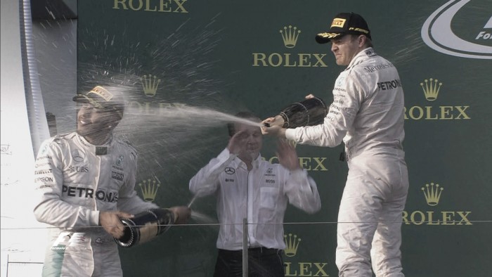 Rosberg trionfa in Australia, la Ferrari resta con l'amaro in bocca
