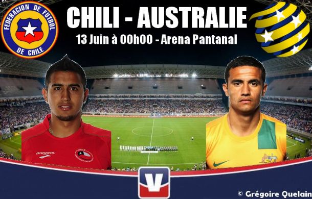 Premier match décisif pour le Chili face à l'Australie