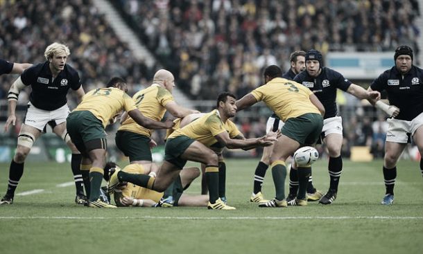 Copa Mundial de Rugby 2015: sobre el final, Australia superó a Escocia y será rival de Los Pumas