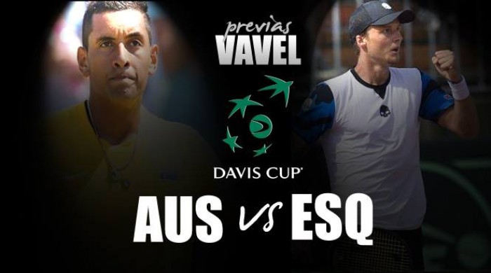 Copa Davis 2016. Australia - Esloaquia: los locales ante lo que parece un trámite