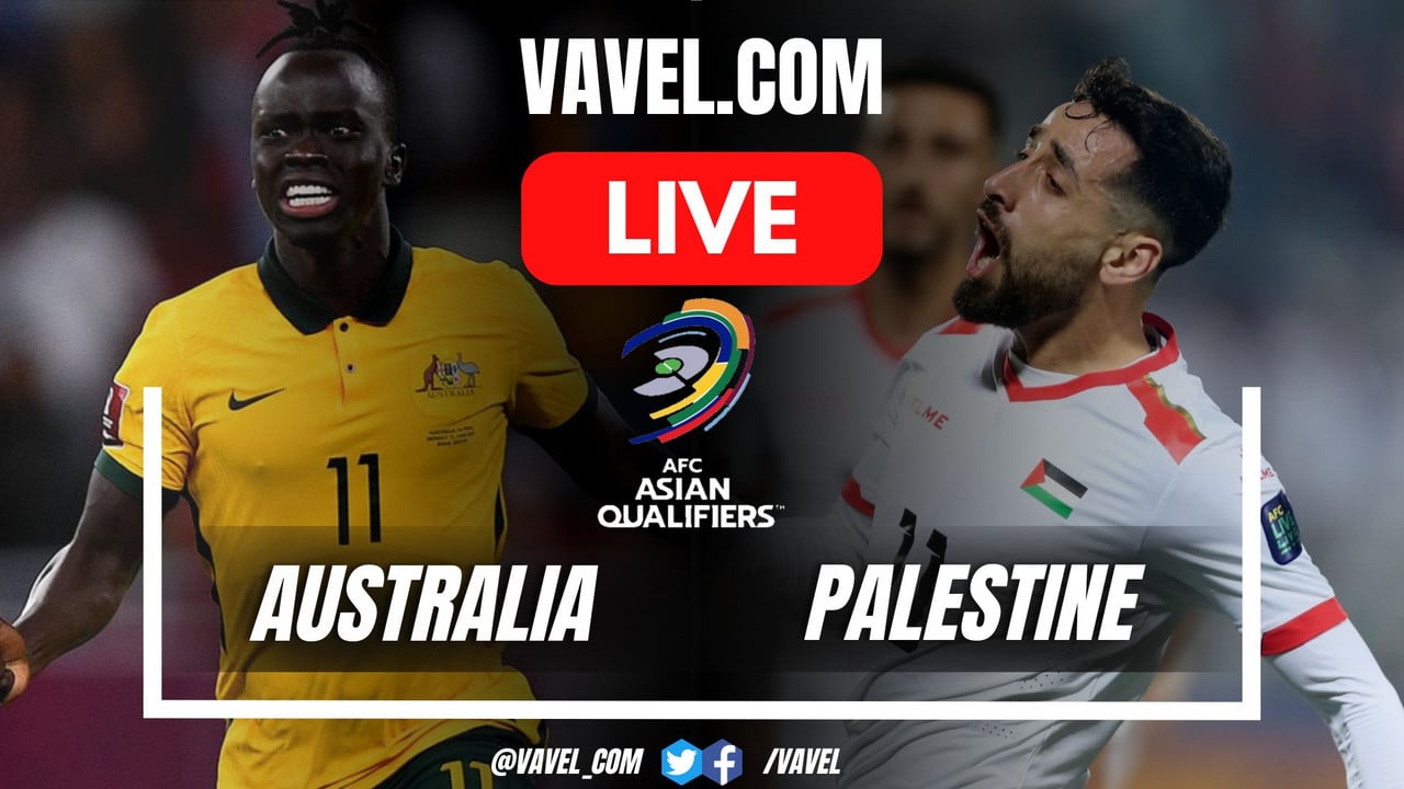 Australien vs. Palästina – LIVE-Ergebnis-Updates (3:0)
