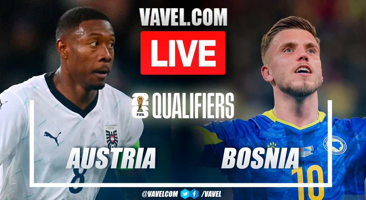 Highlights and Goals of Austria 1-1 Bosnia and Herzegovina in UEFA Qualifiers