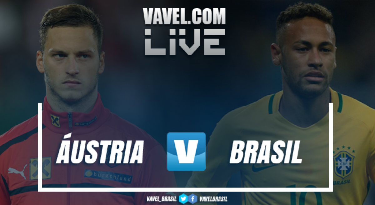 Resultado de Áustria x Brasil por Amistoso Internacional (0-3)