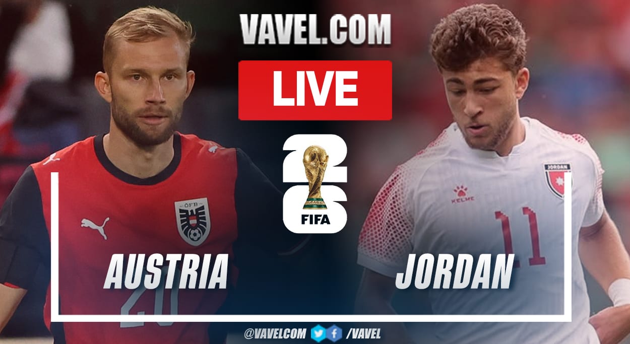 Austria vs Jordan LIVE Score Updates in 2026 FIFA World Cup Match