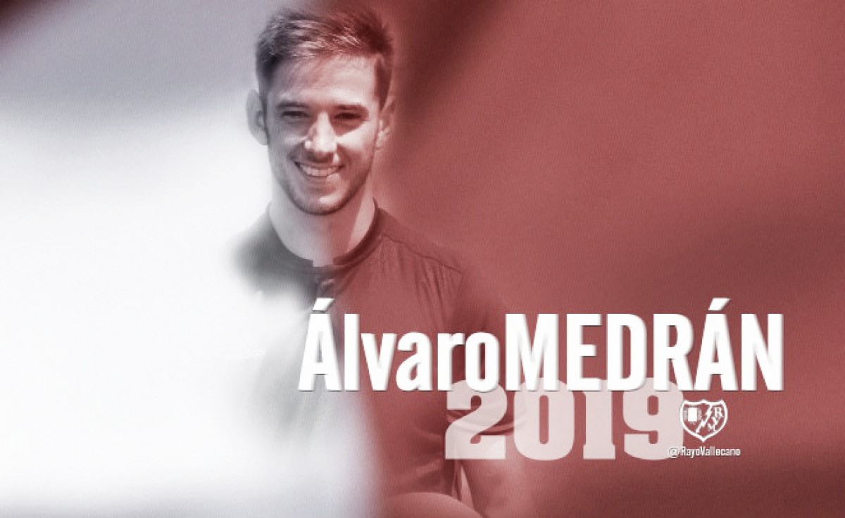 Álvaro Medrán, nuevo jugador del Rayo Vallecano